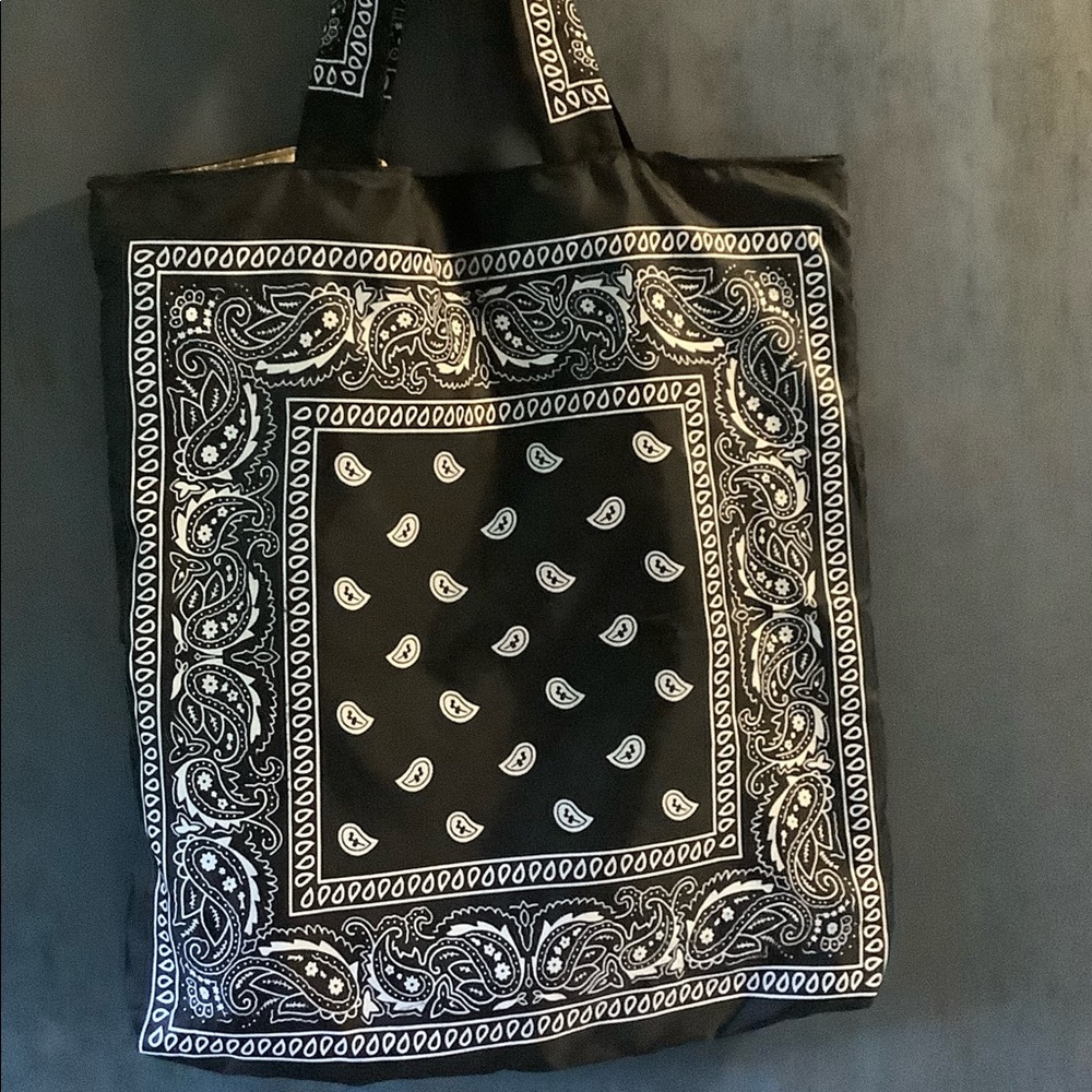 Bandana tote bag Reversible